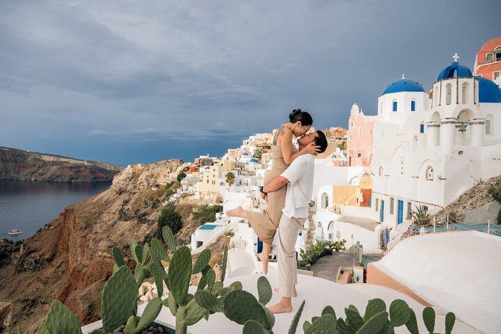 Recuerdos de Santorini - Sesión de fotos en Oia