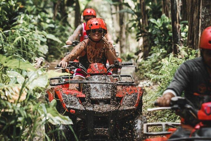 ATV Fyrhjuling Bali med Gorilla Cave & Lunch på Cretya Sunset