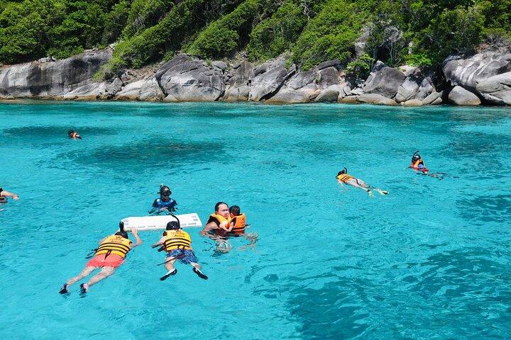 Luie dag Similan snorkelen per speedcatamaran vanuit Khao Lak