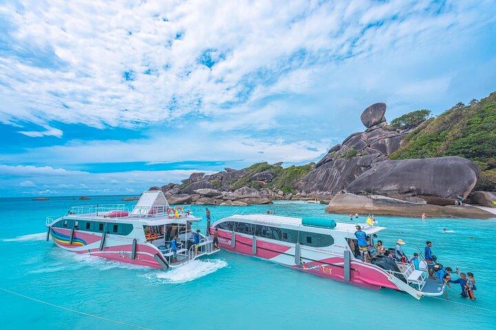 Lazy Similan Snorkelen door Speed Catamaran van Phuket
