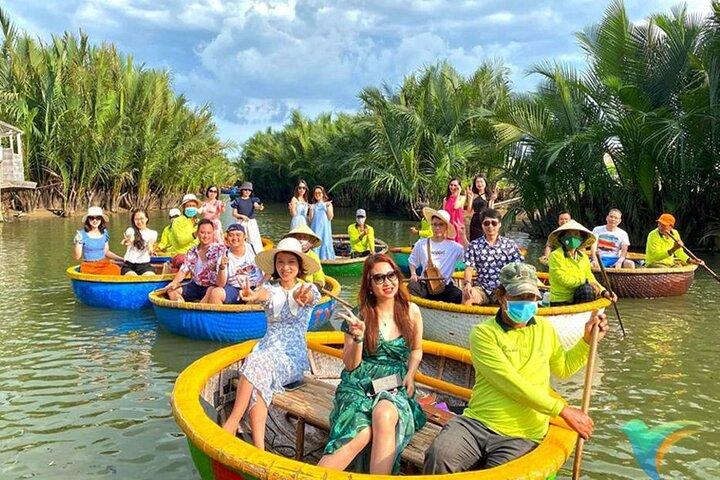 Cam Thanh Coconut Basket Båt och matlagningskurs Hoi An Day Tour