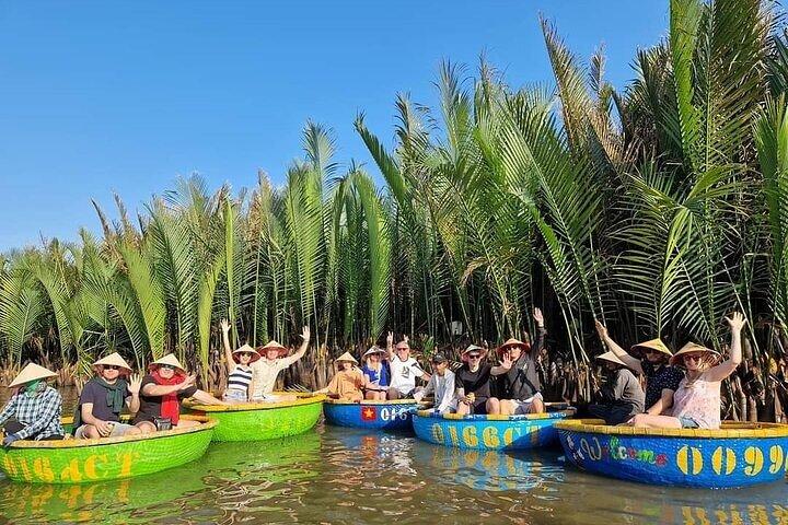Cam Thanh Coconut Basket Båt och matlagningskurs Hoi An Day Tour