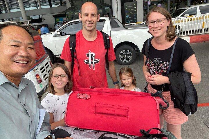 Phnom Penh : Ophalen op de internationale luchthaven van Techo ( KTI )
