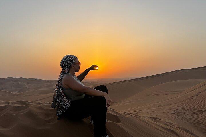 Dubai: Halvdags ørkensafari, kameler og solnedgang