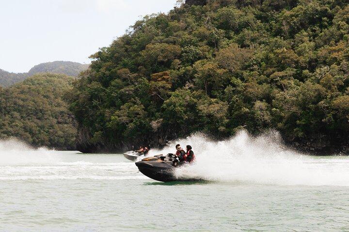 Halve dag begeleide jetski-tour op het eiland Langkawi