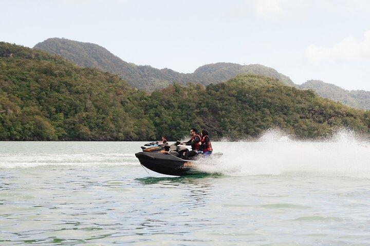 Halve dag begeleide jetski-tour op het eiland Langkawi