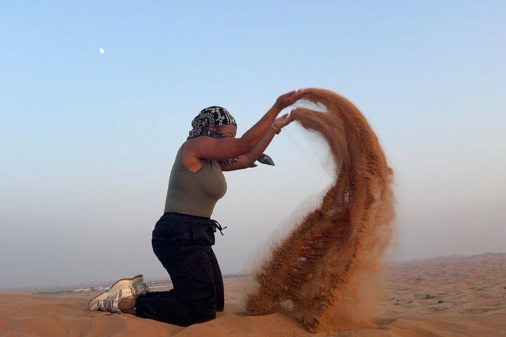 Dubai: Halvdags ørkensafari, kameler og solnedgang