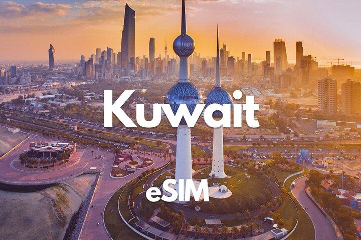 Koeweit Data eSIM van 0,5 GB per dag tot 50 GB 30 dagen