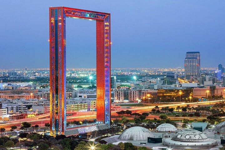 Toegangskaarten voor Dubai Frame met transferoptie