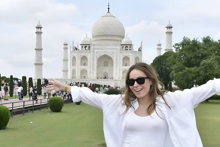 Desde Delhi : Taj Mahal Sunrise Tour & Old Delhi Sightseeing