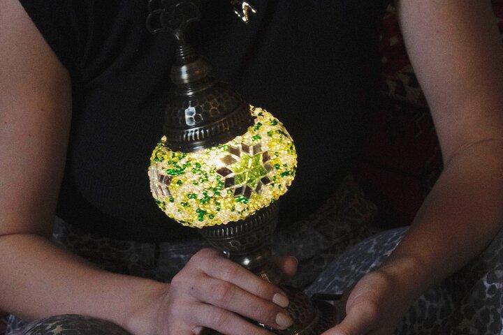 Taller de lámparas de mosaico de Estambul en Gran Bazar