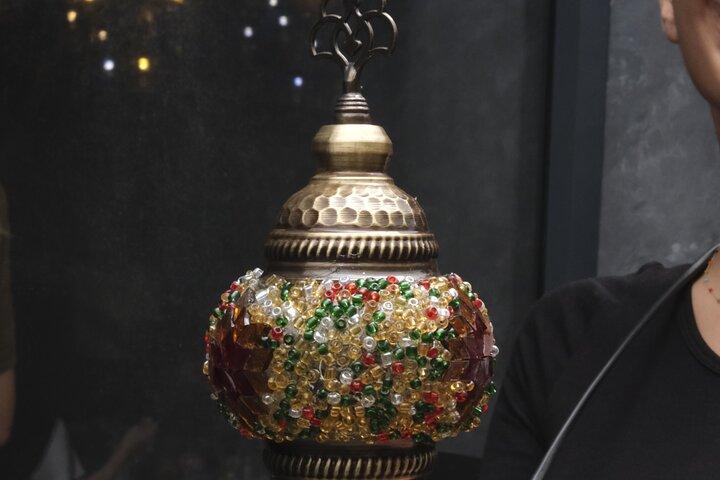 Taller de lámparas de mosaico de Estambul en Gran Bazar