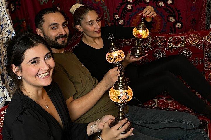 Taller de lámparas de mosaico de Estambul en Gran Bazar