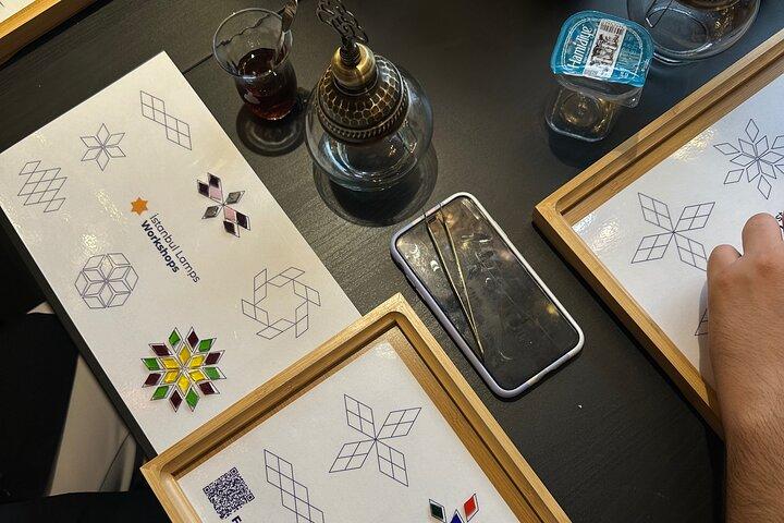 Taller de lámparas de mosaico de Estambul en Gran Bazar