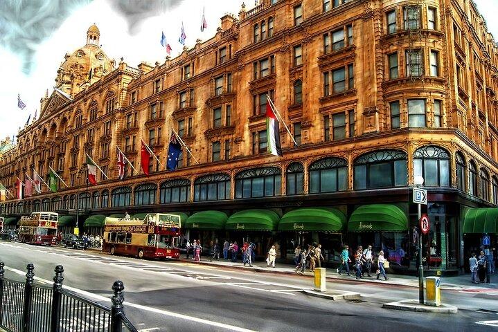Privat shoppingtur i London i et luksuskøretøj