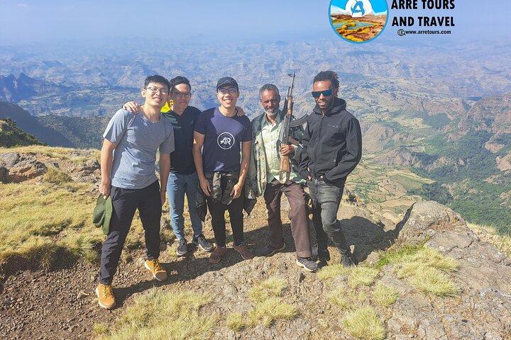 Excursion de 5 jours dans le nord de l'Éthiopie : Trek et Axum 3D Simien Mountains.