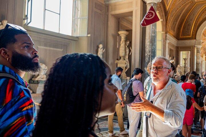 Capela Sistina privada de manhã cedo com a visita do Vaticano