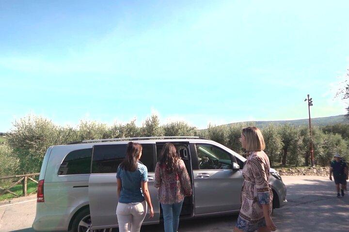 Excursion privée dans les paysages de Sienne, San Gimignano et Chianti