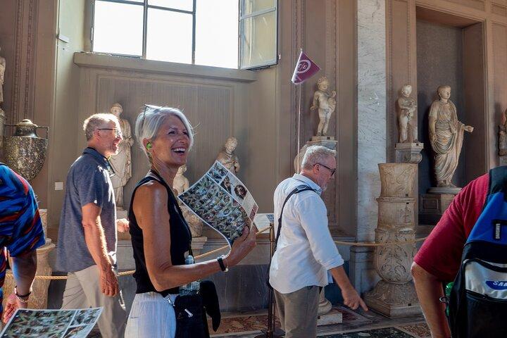 Capela Sistina privada de manhã cedo com a visita do Vaticano