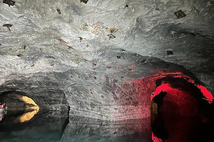 Vienne : Visite des bois viennois avec lac souterrain et dégustation de vins