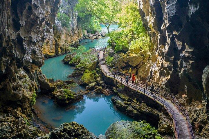 Paradise Cave & Dark Cave 1 dag - Deluxe kleine groep