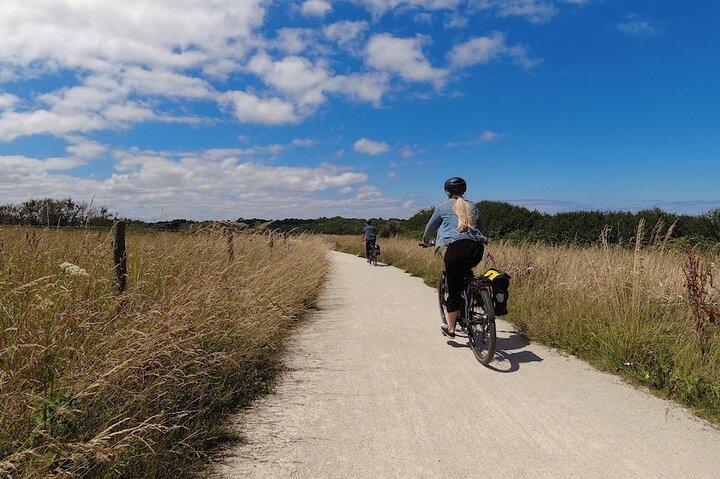 Normandiet Privat E-cykel guidet tur til Gold Beach