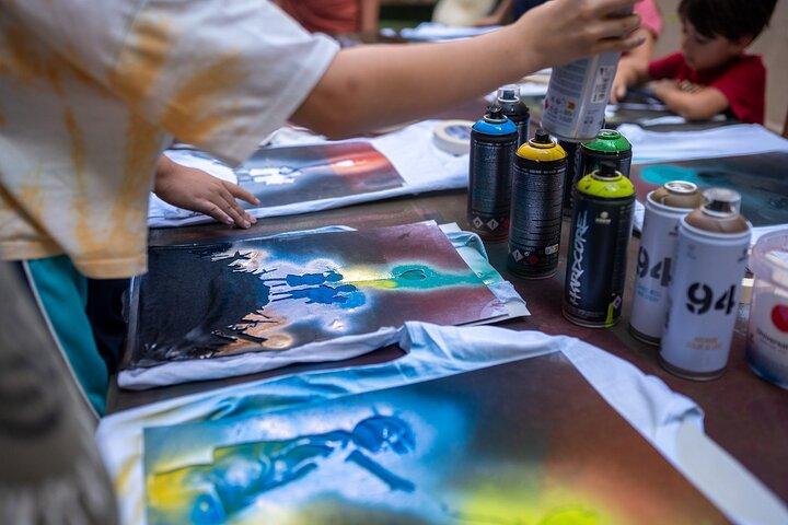Ingresso al Museo con laboratorio di Stencil e Spray Art
