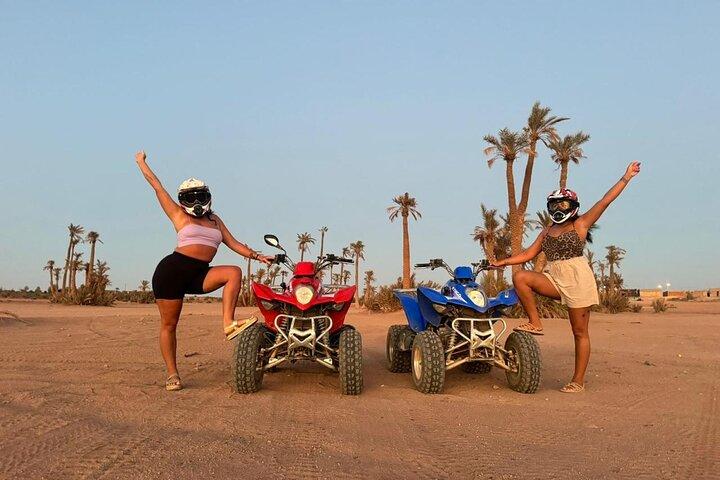 Ausflug mit dem Quad Palmerie Marrakesch