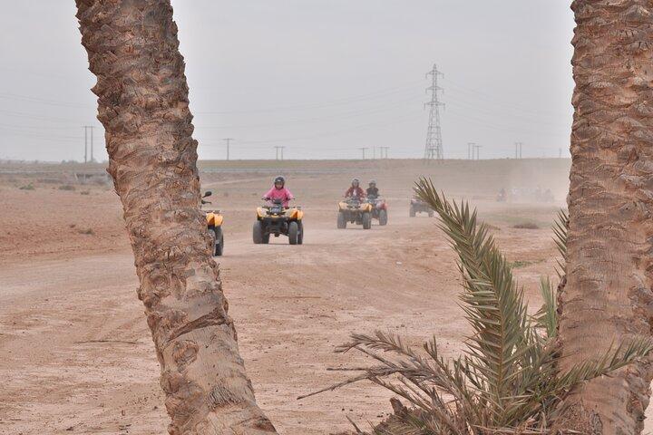Ausflug mit dem Quad Palmerie Marrakesch