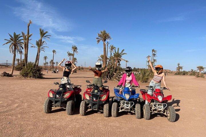 Ausflug mit dem Quad Palmerie Marrakesch