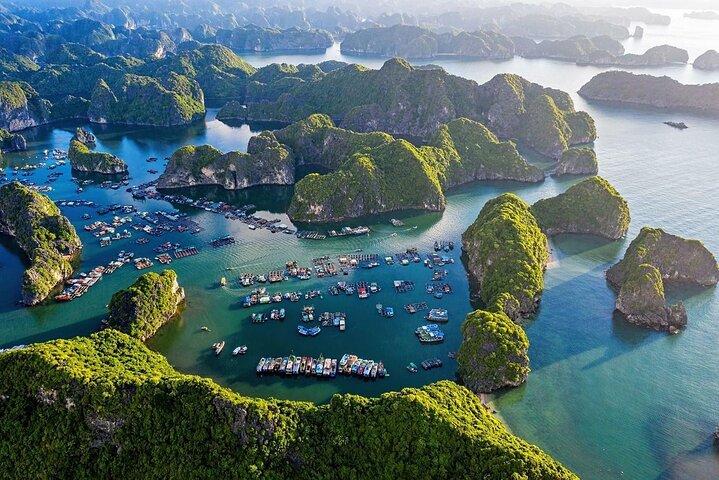 Inoubliable Lan Ha Bay Sunset Tour en croisière de luxe au départ de Cat Ba