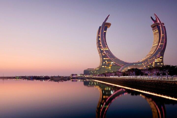 Passeio noturno pela cidade de Doha, Souq Waqif, Katara, Pearl Qatar, Lusail City