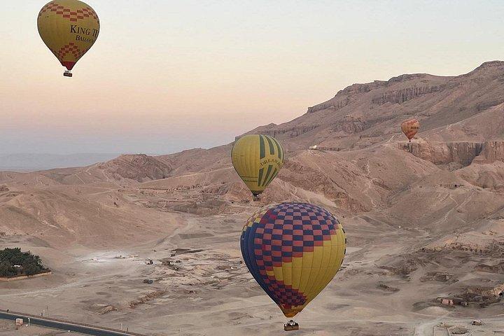 Heißluftballonfahrt in Luxor