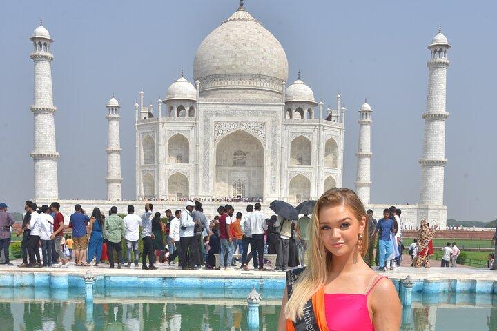 Privat Taj Mahal Tour med Gatimaan Express Train