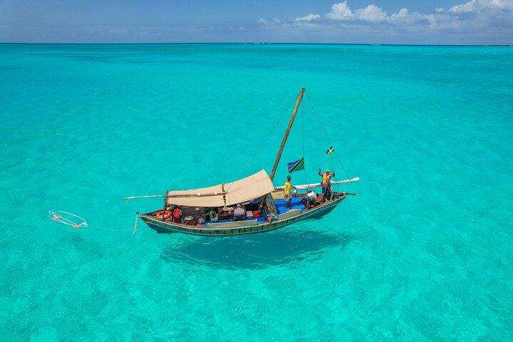Privé/Delen : Verken Mnemba Island met een dhow