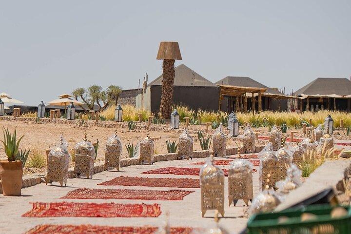 Desert d Agafay Quad Camel Ride and Dinner Show