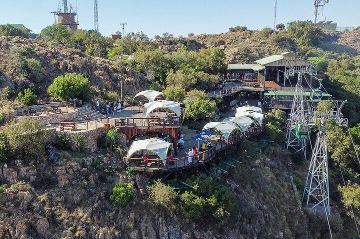Boottocht en kabelbaan in Johannesburg