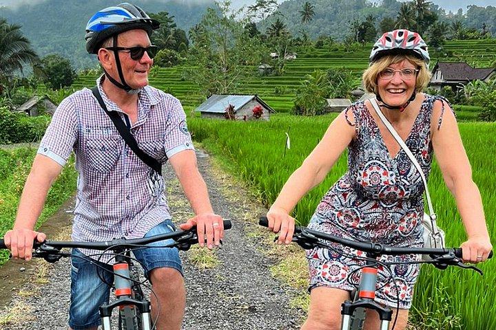 Sidemen Cycling Tour with Local Guide & Gembleng Waterfall