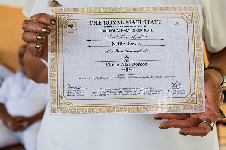 Traditional Naming Ceremony and Boat Cruise Experience