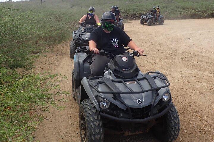 Halbtages- oder Ganztages-Quad-Abenteuertour auf Curaçao