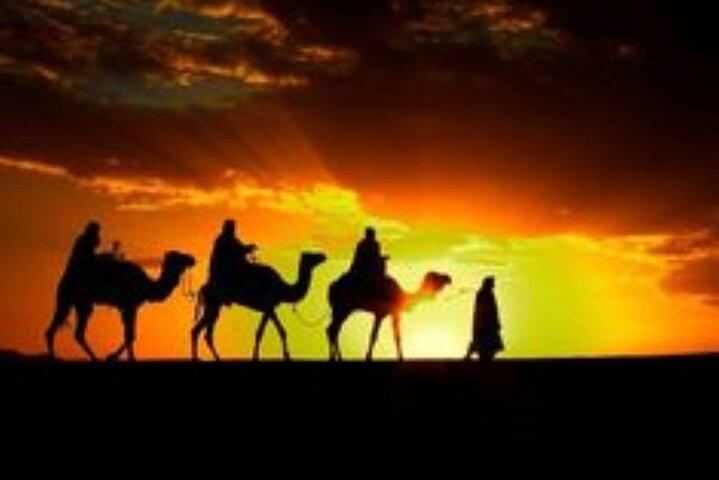 Desert Agafay Marrakech : Paseo en quad y camello, puesta de sol, cena & espectáculo