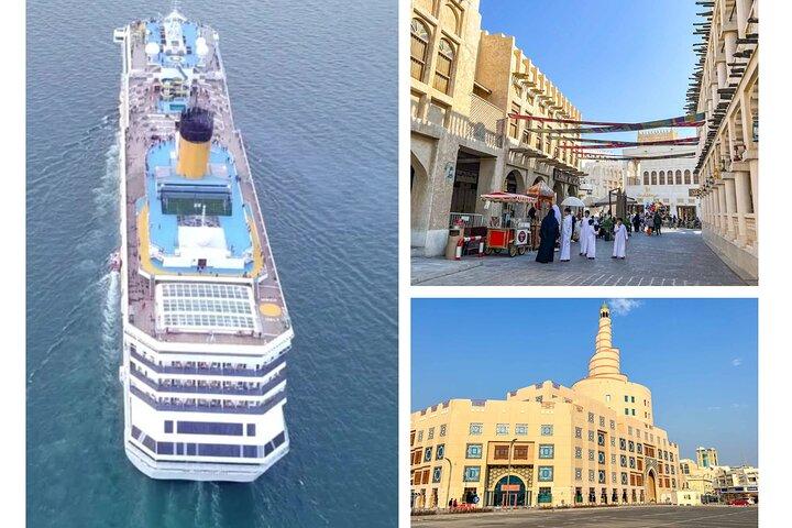Doha: privérondleiding door de stad vanaf de cruiseterminal