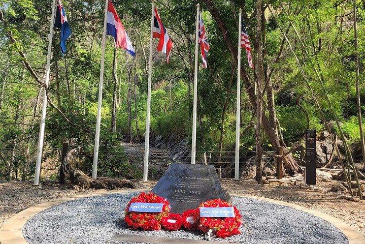 Kanchanaburi Tweede Wereldoorlog Privé charterroute van de afgelopen tour