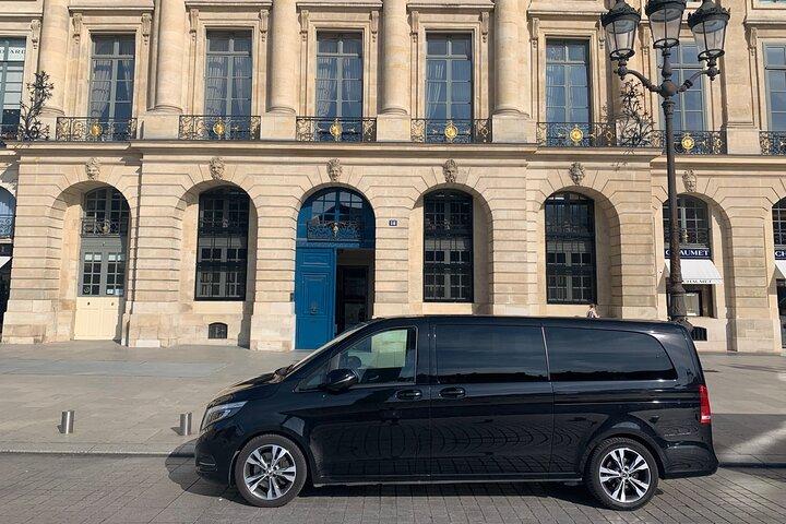 Paris Lufthavn til by Privat transfer med bil eller van