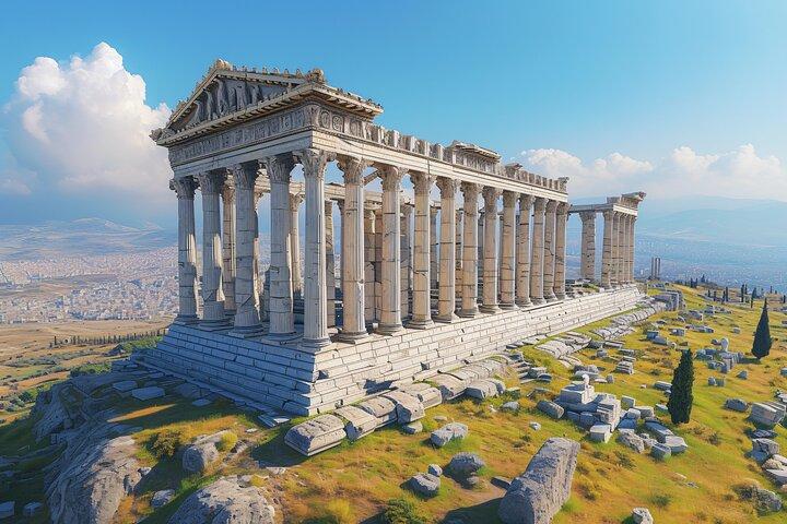 Pamukkale Day Tour fra Antalya med drop off i Kusadasi