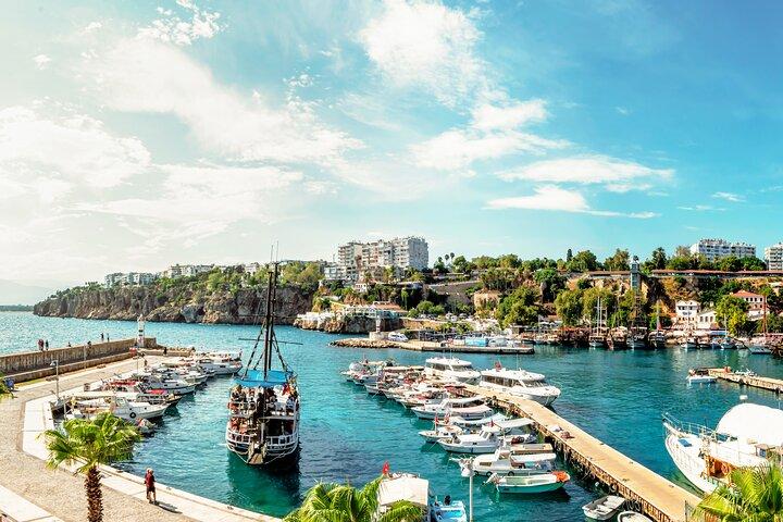 Pamukkale Day Tour fra Antalya med drop off i Kusadasi