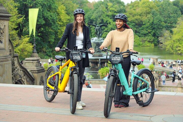 NYC: verhuur van elektrische fietsen in Central Park en Lower Manhattan