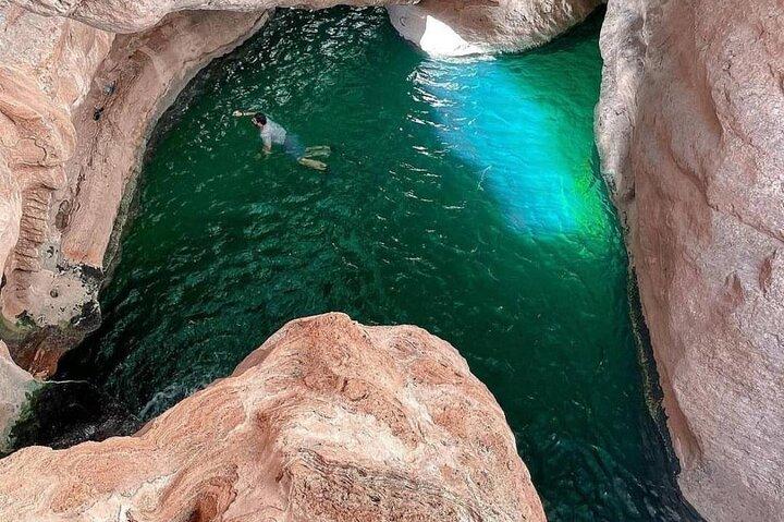 Privat resa i Wadi Shab