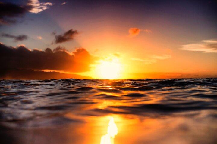 Bateau à fond de verre Waikiki Sunset Cruise