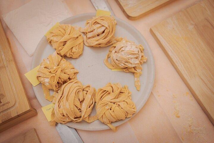 創作＆試食 : イタリア語フェットゥチーネ、ラヴィオリ、ティラミス